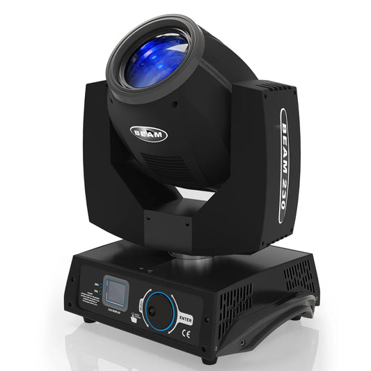 Beam Moving Head Stage Light – DJ Licht – Podiumverlichting – Feestverlichting – Professionele Theaterlamp – EU Plug – 230W Krachtige Beam – 14 Kleuren RGBW LEDs
