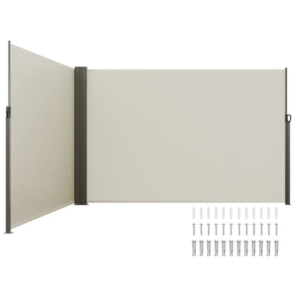Windscherm - Tuinscherm - Zijluifel - Opvouwbare Windschermen - 200 x 300 cm - Waterdicht Polyester – UV 30+ Bescherming – Privacy Scherm voor Buiten