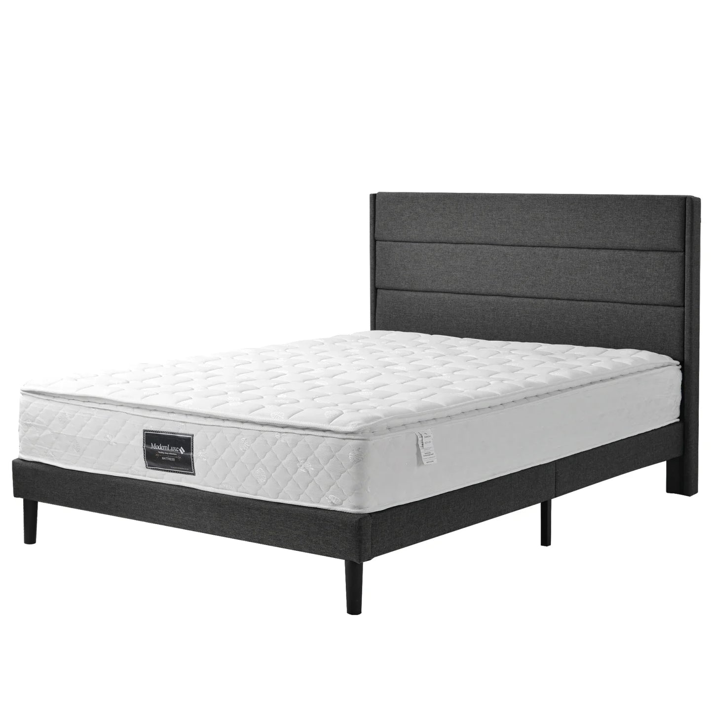 Pocketvering Matras – 7-Zones Matras – Koudschuim Matras – Stevige Matras – Bedmatras – 90x200 cm – H3 Stevigheid – 25 cm Hoogte