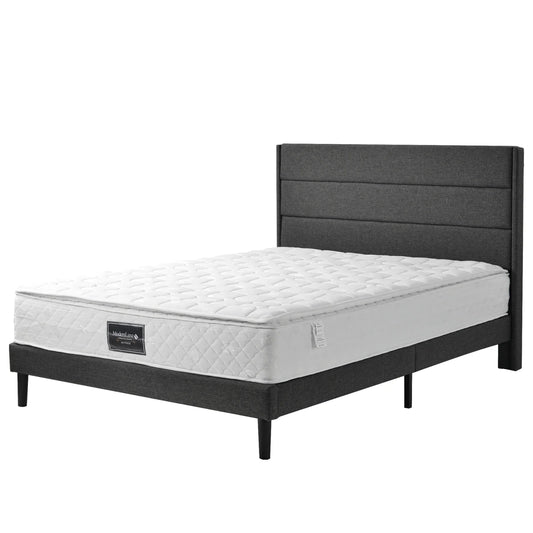 Pocketvering Matras – 7-Zones Matras – Koudschuim Matras – Stevige Matras – Bedmatras – 90x200 cm – H3 Stevigheid – 25 cm Hoogte
