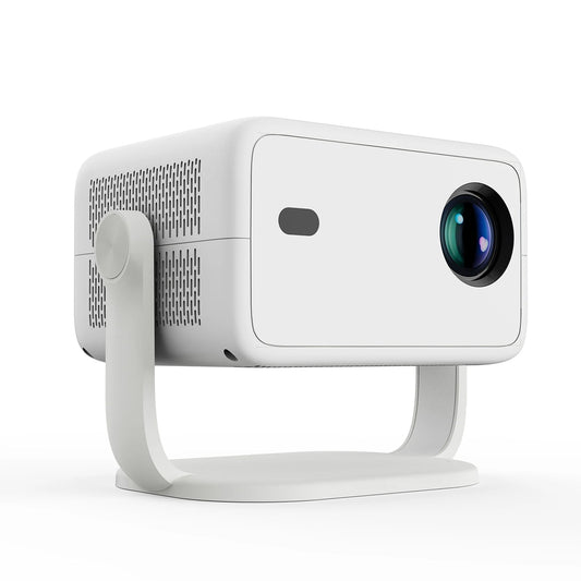 Mini Beamer - Projector - Digitale Beamer - Draagbaar - 1080P - Full HD Projector - Met Auto Focus - 650ANSI - Android System - Wit