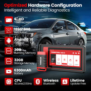Thinktool Mini 2 - OBD2 Scanner - Diagnosecomputer - Uitleesapparatuur Auto - Storing Verwijderen - Volledige systeemdiagnose -  ECU-codering/actieve test CANFD - Diagnose Auto - Autodiagnosetool