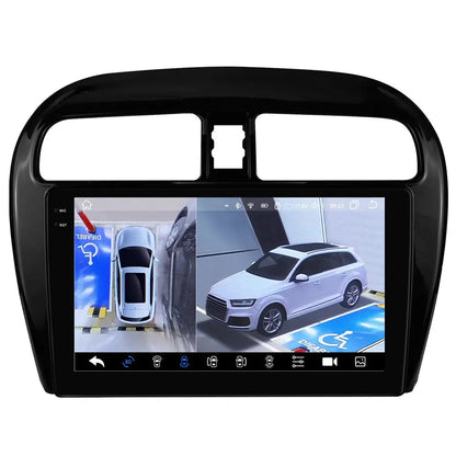 Android 14 Autoradio – Android Auto – Car multimedia Speler – GPS Navigatie – Touchscreen – 9 Inch Display – 4 x 45W Audio Output – Reversing Camera Input