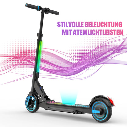 Evercross Tech - EV06C - Electric Scooters - Electric Bike - Electric Scooter for Adults - 24V - 200W - Foldable - Blue