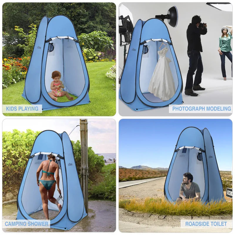 Pop-Up Tent - Tente Enfant - Tent - Tenten - Privacy - Draagbare Douchetent - Omkleedtent - Waterdicht - UV-bestendig - voor Strand - Camping en Outdoor