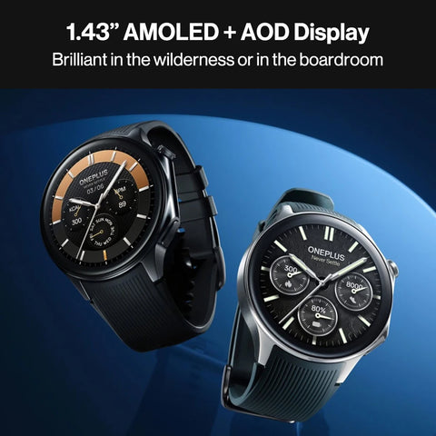 Smartwatch - Smartwatch Women - Smartwatch Men - Smartwatches - Global Version - Dual Frequency GPS Wear OS 4 NFC - Black Steel
