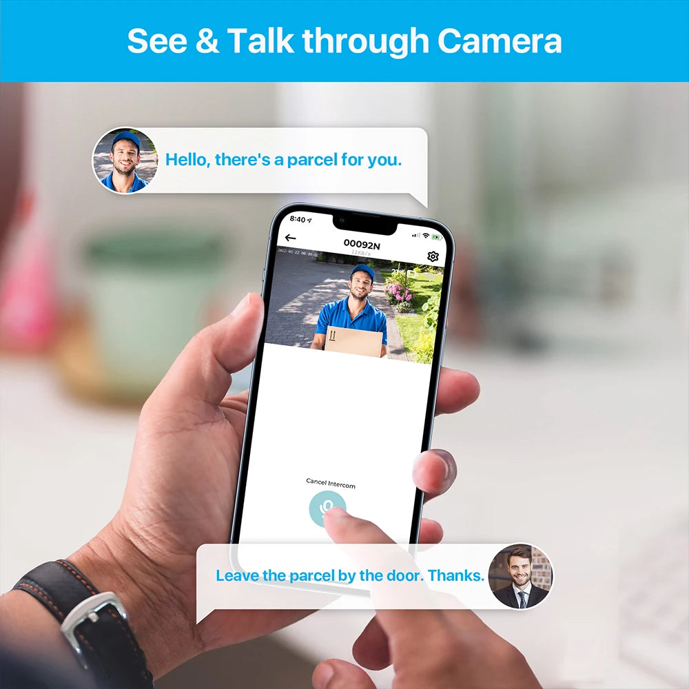 Beveiligingssysteem – CCTV Systeem – Beveiligingscamera – Bewakingscamera – 5MP 4K Ultra HD – PoE Aansluiting - 2 Stuks