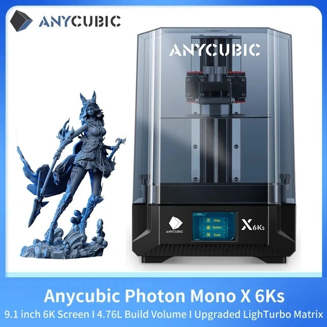 DLP SLA LCD 3D Printer High Speed 3D Resin Printer Wash Cure Machine Photon Mono 2, X2, X 6Ks, M5, M5s, M3 Max, D2