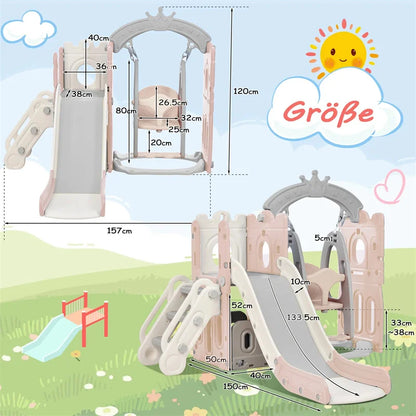 Mother-kids baby swing child toys Baby Slide Baby activity Newborn Swing kids slide Multi-function Slide Children's Park Indoor