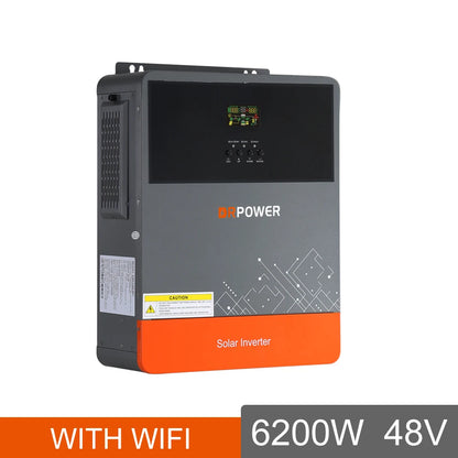 Solar Hybrid Omvormer 4.2KW – Zonne-energie Omvormer – Off-Grid Inverter – MPPT Laadcontroller – 24V Omvormer – Pure Sinusgolf Output – Hoog Vermogen 120A MPPT - QUORE