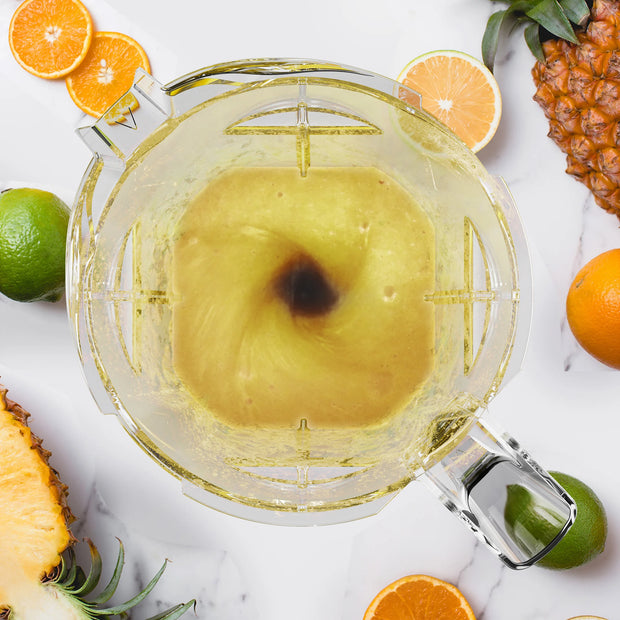 BioloMix 2200W Professional Smart Timer Pre-programmed Blender, 2L round jar, Mixer Juicer Food Processor Ice Smoothies Crusher