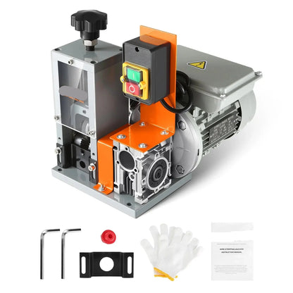Kabelstripper Machine - Kabelstripmachine - Kabelpeller - Stripping Machine - 180W - 1.5-25mm - Aluminium Behuizing - Automatische/Elektrische Draadstripper Machine - voor Recycling & Werkplaats
