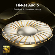 Draadloze Bluetooth Hoofdtelefoon - Gaming Headset - Draadloos - Hybride Noise Cancelling - 500mAh - 60 Uur Luisteren - Natuurlijke Pasvorm - Wit