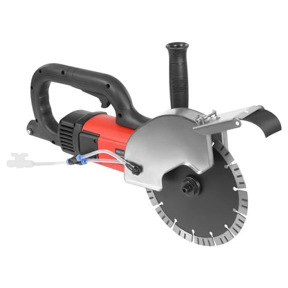 Elektrische Betonzaag - Betonfrees - Betonzagen -Steenzaagmachine - Muurfrees - Zaagmachine - 2700W - 7000RPM - 68mm Zaagdiepte - Cirkelzaag - Instelbare Hoek 0-180° - Sleuvenfrees - voor Beton - Baksteen & Steen