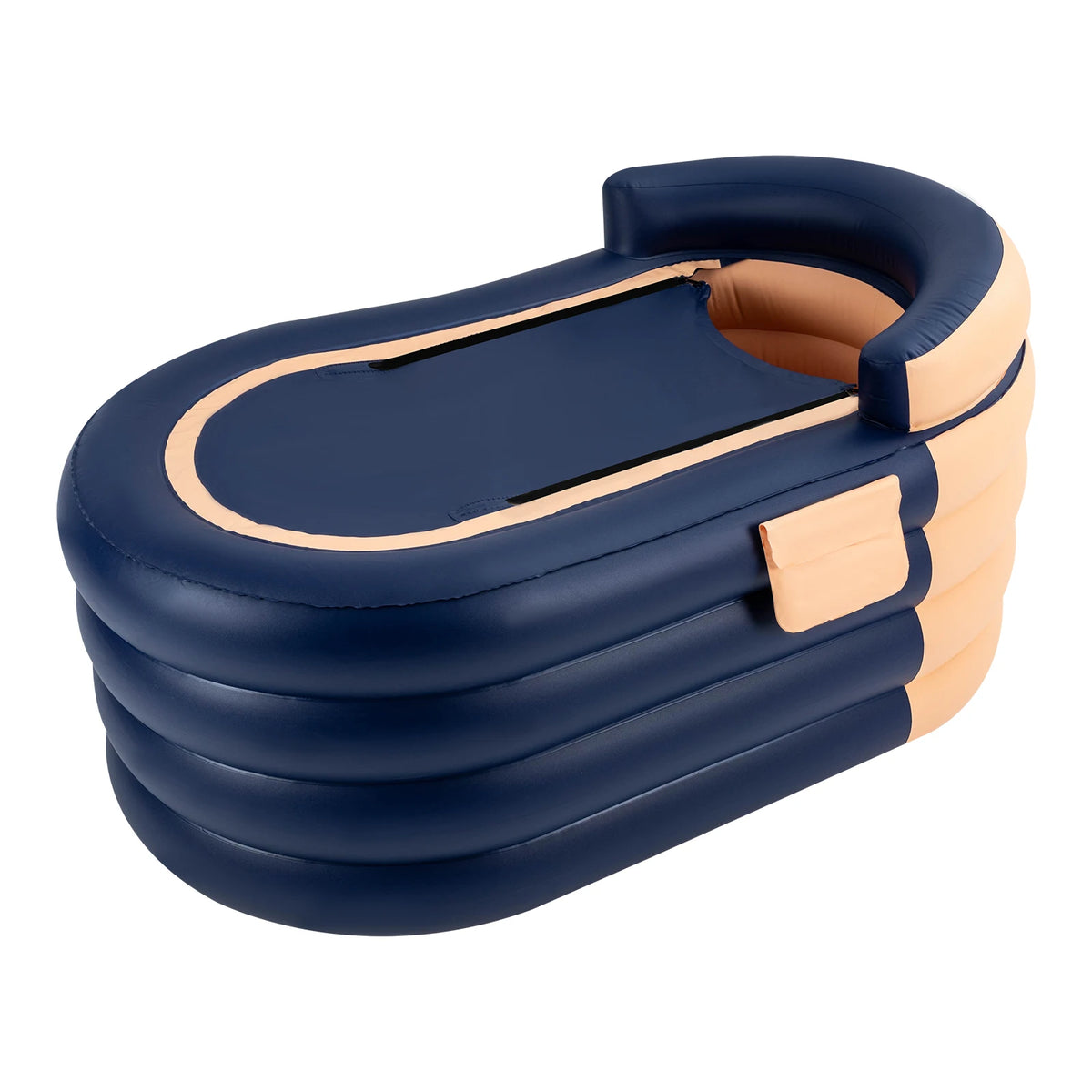 Opvouwbaar Bad - Ligbad - Bath Bucket - poffertjespan - Inklapbaar Bad - Bath Bucket - Zitbad voor Kinderen - Inklapbaar - Rechthoekige emmer waterbak - Opvouwbare Opblaasbare Badkuip voor Volwassenen - Orange