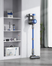 Cordless Stick Vacuum Cleaner - Stick Vacuum Cleaner - Vacuum Cleaner - Cordless Stick Vacuum Cleaner - Powerful Suction - For animal hair - 55 minutes time - 400 W - 33 Kpa - HEPA filter - Blue