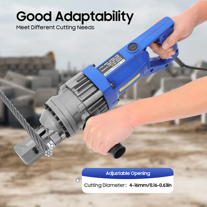Elektrische Staafknipper – Rebar Cutter – Betonijzer Knipper – Stalen Staafknipper – 900W Motor – 4-16 Mm Diameter