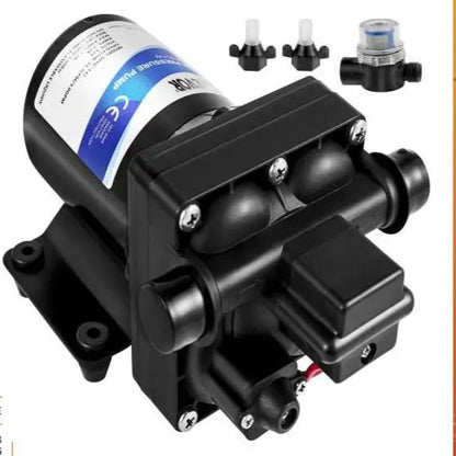 Waterpomp - Tuinpomp - Zelfaanzuigende pomp - 12V - 4GPM met Drukschakelaar voor RV, Camper, Boot of Tuinspuit - Elektrische