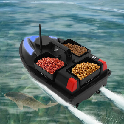 Voeraasboot – Aasboot – Voerboot – Vissen Boot – GPS Aangedreven – 5200mAh Batterij – Waterbestendig ABS