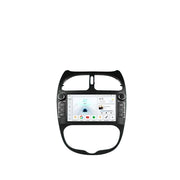Auto Multimedia Speler - Voor PEUGEOT 206 206CC 206SW - 3GB32GB - 8 Core - Carplay Scherm - Navigatiesysteem Auto - Multimedia Autoradio - Zwart