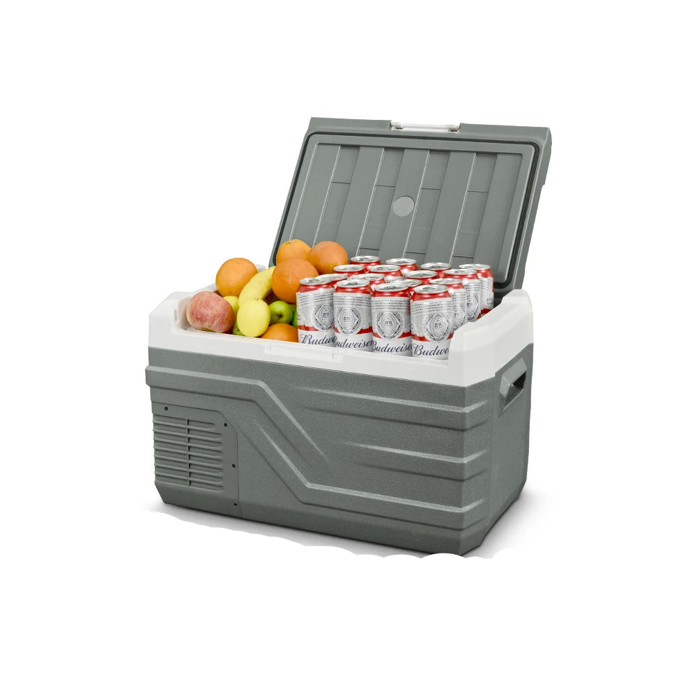 Auto Koelbox - Koelbox - Compressor Koelkast - Camping Koelkast - met Vriesfunctie - Draagbare - 12V/24V - 35L - Dual Zone - -20°C tot +10°C - 45 dB - voor Binnen - en Buitenevenementen