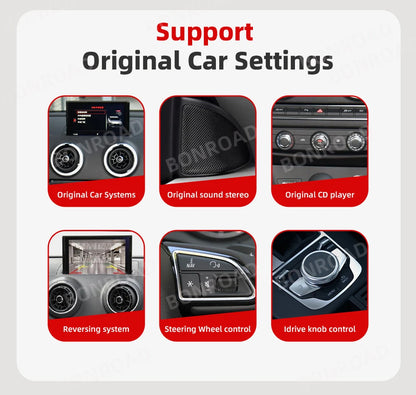 Android Car Radio – Multimedia Speler – Autoradio – Navigatiesysteem – Touchscreen – 10,25 Inch – Android 13 – CarPlay Draadloos & Bekabeld