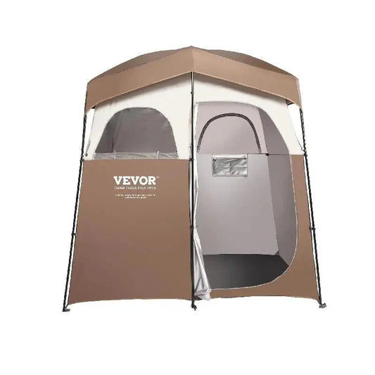Vevor - Douchetent - Campingdouchetent - Buitenkampeertent - Draagbaar - 83x42x83in - Tent voor paskamers - 190T Dacron - 210D Oxford