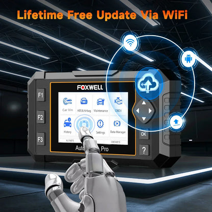 OBD Scanner - OBD2 - Auto Scanner - Auto uitlezen - Diagnose Apparatuur voor Auto's - Bidirectionele Test - Codelezer met ABS, SRS, DPF, Olie-Reset - 26+ Resetfuncties - Gratis Updates - Geschikt voor Garages en Doe-het-Zelvers