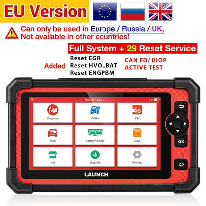 OBD Scanner - OBD2 - Auto Scanner - Auto uitlezen - Diagnose Apparatuur voor Auto's - Bidirectioneel Gereedschap - 35+ Reset Functies - ECU Codering - CANFD - DOIP - Actieve Test - EU Versie