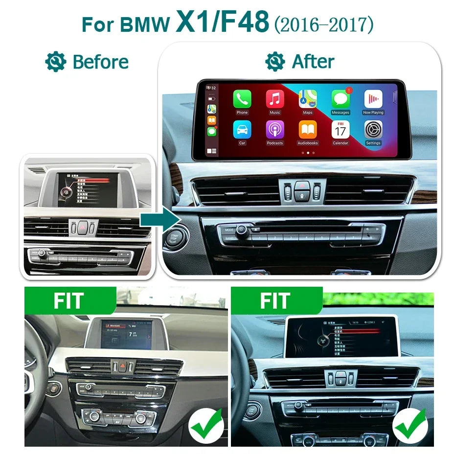 Carplay Autoradio – Multimedia Speler – In-Car Entertainment – Auto Radio – Android Auto – 12,5 Inch Touchscreen – Draadloze Connectiviteit – Android 14 – 4G LTE