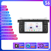 CarPlay - Multimedia Autoradio - CarPlay Scherm - Autoradio - Android Automultimedia - S6 AI - voor BMW 3-serie E46 M3 1998-2001 2002 2003 2004 2005 - AutoRadio Multimedia Videospeler