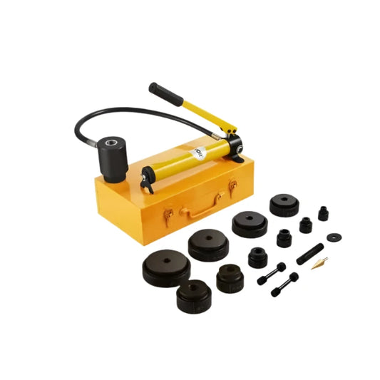 Vevor - Hydraulische Pers - Hydraulische Pons - 15Ton Hydraulische Knockout Punch Driver Kit - Gatopener - QUORE