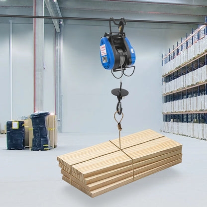Elektrische Takel – Elektrische Hijskraan – Elektrische Kraan – Takel Hijstoestel – 1500W Vermogen – 250 Kg Capaciteit