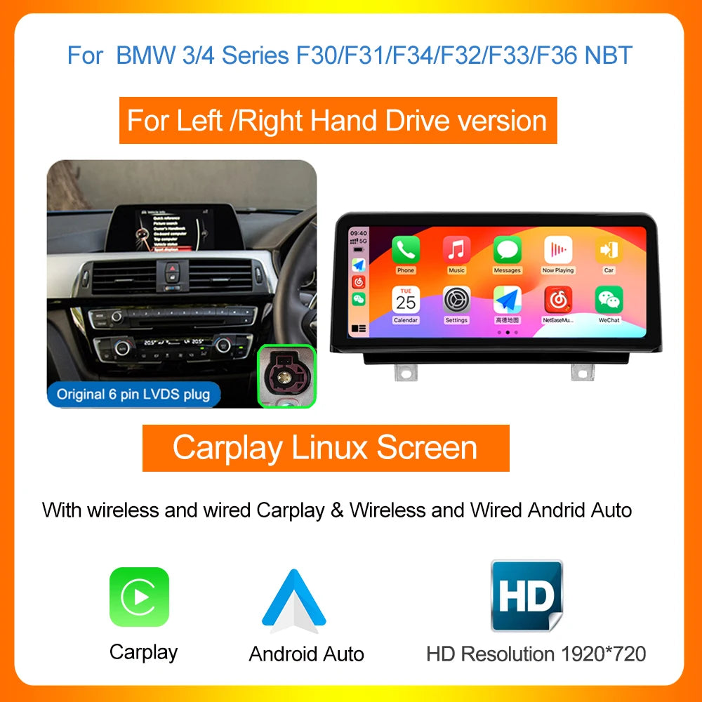 10,25" Touchscreen Multimedia Speler – Auto Radio – Navigatiesysteem – Infotainmentsysteem – Dubbel Din – Draadloze Apple CarPlay – Android Auto – Ingebouwde GPS – Bluetooth