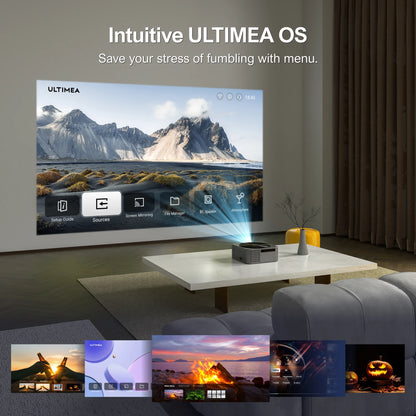 Projector – Beamer – Home Cinema Projector – Multimedia Projector – LCD Projector – Full HD 1080p Resolutie – 700 ANSI Lumen