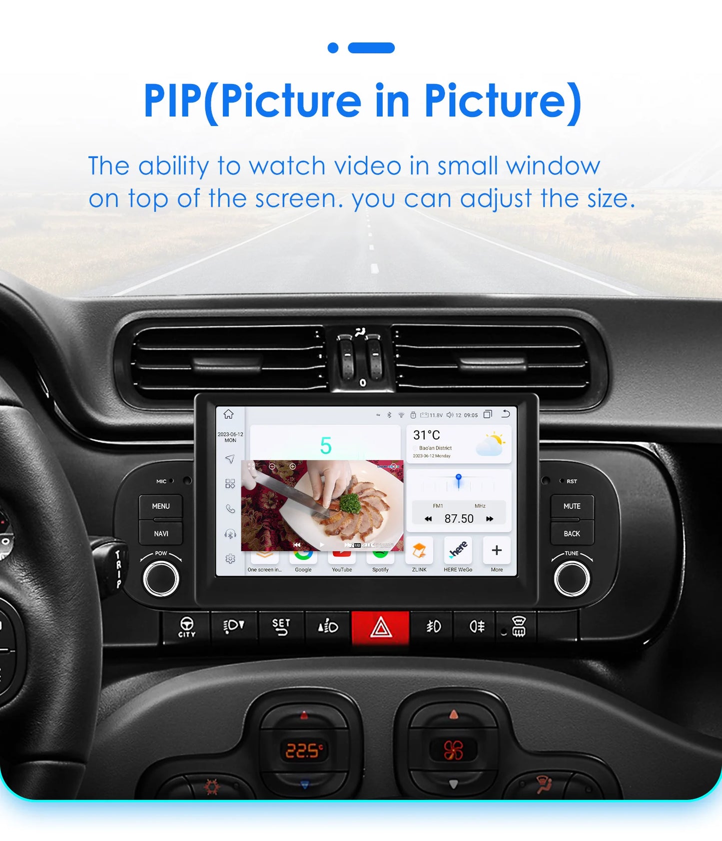 1Din Android 13 Autoradio – Car Multimedia Speler – Auto Stereo – Navigatie Systeem – Touchscreen Radio – 7-inch HD Scherm – GPS Navigatie – CarPlay & Android Auto – S4 Achteruitrijcamera