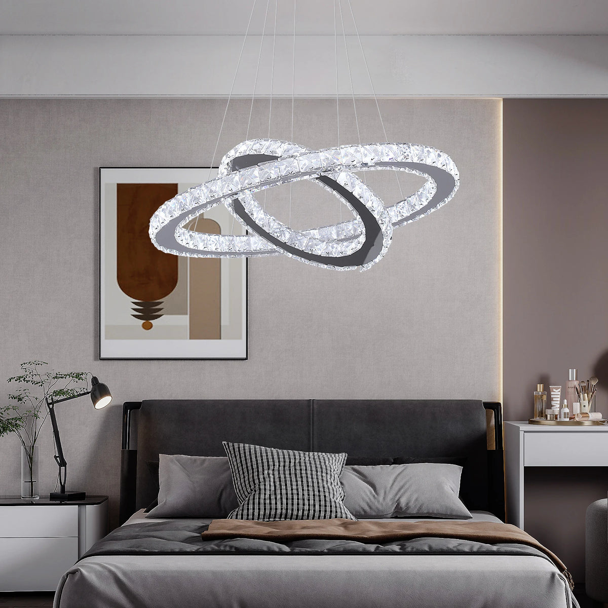 Pendant Lamps - Pendant Lamps Dining Room - Pendant Lamps Living Room - Eglo Pendant Lamps - Lamps with Remote Control - Smart Pendant Lamp - D30x50CM - Pendant Lamps Dining Room - Pendant Lamps Living Room - Eglo Pendant Lamps - Lighting Fixtures