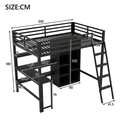 Kinderbed – Kinderbedje – Peuterbed – Jongerenbed – Houten Bed – Massief Grenenhout – Veilig Bedhek 60 cm Hoog – Open Vloerontwerp Zonder Lattenbodem