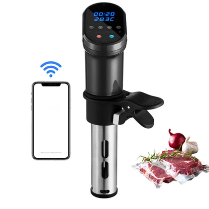 Sous Vide - Sous Vide Stick - Sous-vide Kokers - Waterdichte - met LCD Digitaal Display - Instelbare Tijd en Temperatuur - SV-8008