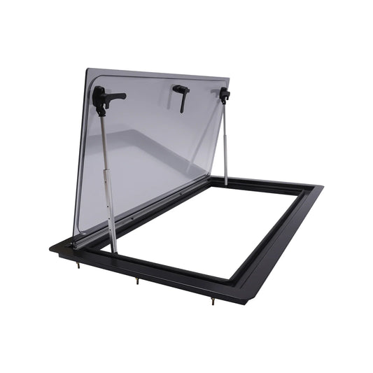 Caravanraam – Camperraam – Uitzetraam – Zijraam – Dakraam – Aluminiumlegering Frame – 900x500mm Openend Raam