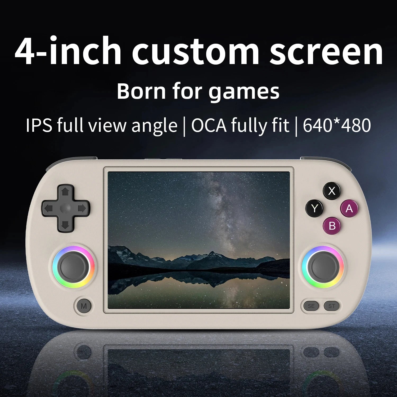 ANBERNIC RG40XX H 64 Bit Linux Retro Handheld Game Console 4.0'' IPS Screen Supports 5G WiFi Bluetooth HDMI-TV Output RG40XXH - QUORE