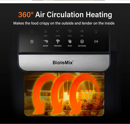 Airfryer – Air Fryer Oven – Heteluchtoven – Friteuse – Conventieoven – 7L Capaciteit – Touchscreen Presets