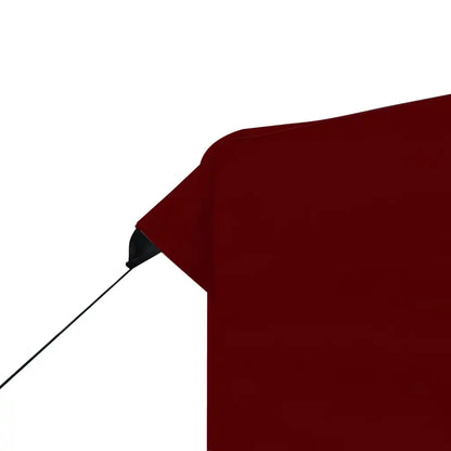 Tuinpaviljoen – Partytent – Draagbare Tent – Buitentent – Ontvouwbare Ontvangsttent – Schaduwtent – UV-Bescherming – Aluminium Frame – 3x3 Meter - Rood