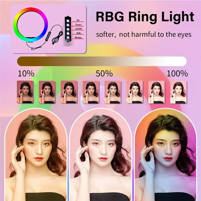 360 graden camera – 360 graden photobooth – 360 graden actiecamera – 360 graden event camera – 360 graden fotohoek – Draadloze Besturing – RGB LED Ringlicht Met 10 Helderheidsniveaus