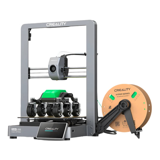 Creality - Ender-3 V3 KE - 3D Printer - 3d Printer Bouwpakket - 220V - 60W - Afdruksnelheid 600mm/s - Zwart - QUORE