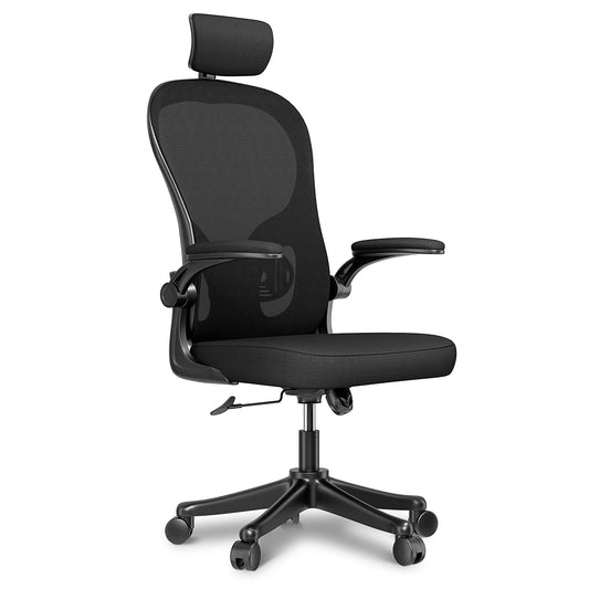 Naspaluro - Office Chairs - Gaming Office Chair - Ergonomic Office Chair - Office Chairs for Adults - Chair - Black