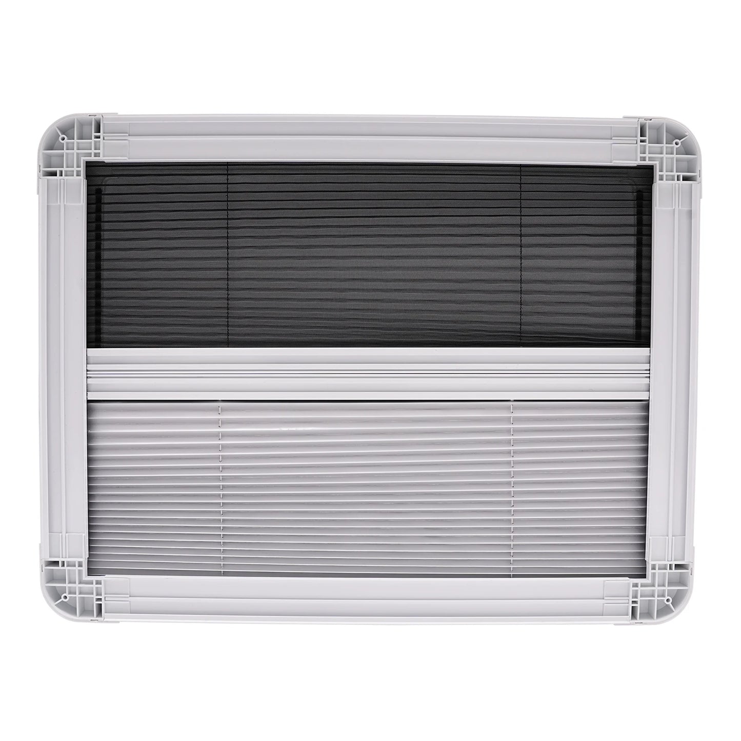Uitzetraam Camper – Ventilatieraam – Ramen Caravan – Insectenhor – Aluminium Glas – Verstelbare Opening 65° – Vergrendelbare Handgreep - QUORE