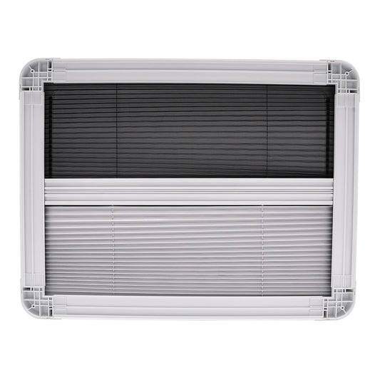 Uitzetraam Camper – Ventilatieraam – Ramen Caravan – Insectenhor – Aluminium Glas – Verstelbare Opening 65° – Vergrendelbare Handgreep - QUORE