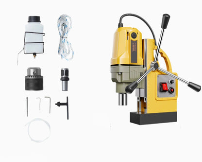 Magneetboormachine - Elektrische Boorpers - Industriële Kernboormachine - Magnetische Boormachine - Boormachine - 1400W - 50 mm Boordiameter  50 mm Boordiepte - Voor Staal en IJzer