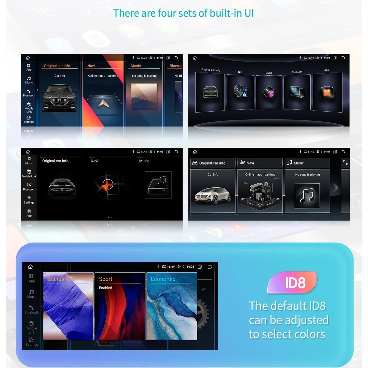 Carplay Autoradio – Multimedia Systeem – Android Autoradio – Auto Radio – GPS Navigatie – 10,33 Inch QLED Scherm – 4G Verbinding – AI Stemassistent